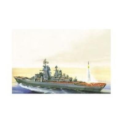 ZVEZDA Maquette bateau  Russian cruiser Pyotr Velikiy- 1/700 - Maquett