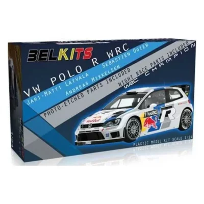 BELKITS Maquette  VW Polo R WRC Red Bull- 1/24 - Maquette de voiture