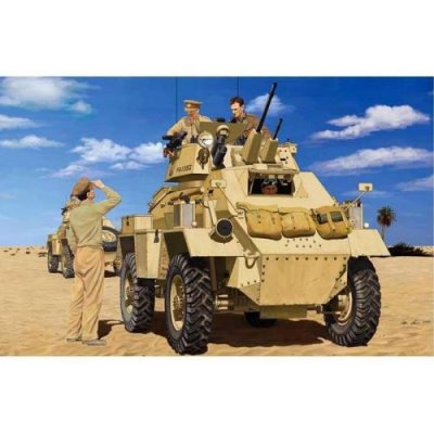 BRONCO MODELS Maquette  British Armoured Car Humber Mk.II- 1/35 - Maqu