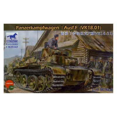 BRONCO MODELS Maquette  Panzerkampfwagen I Ausf.F (VK18.01)- 1/35 - Ma