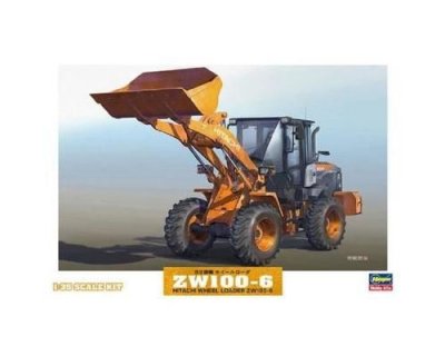 HASEGAWA Maquette camion  WHEEL LOADER ZW100-6- 1/35 - Maquette de cam