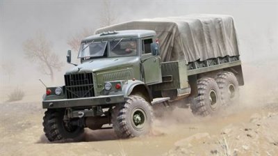 HOBBYBOSS Maquette camion Hobby Boss Russian KrAZ-255B - 1/35 - Maquette de cam