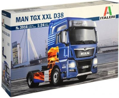 ITALERI Maquette camion  MAN TGX XXL- 1/24 - Maquette de camion
