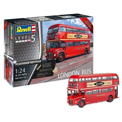 REVELL Maquette camion  BUS LONDONIEN PLAT. ED.- 1/24 - Maquette de ca