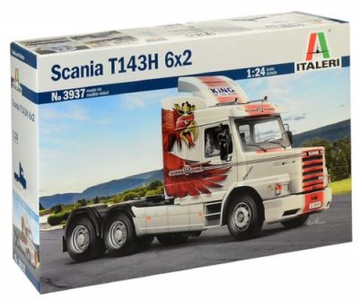 ITALERI Maquette camion : Scania T143H 6x2 aille Unique Coloris Unique