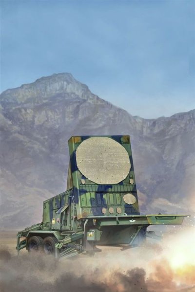 TRUMPETER Maquette camion  MPQ-53 RADAR DE SUIVI DE BANDE C- 1/35 - Ma