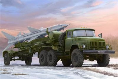  Maquette camion Trumpeter RUSSE ZIL-131V- 1/35 - Maquette de camion