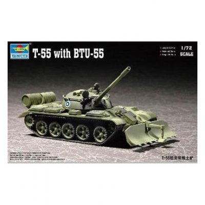 GENERIQUE Maquette char moyen sovi&eacute;tique t-55 avec syst&egrave;me btu-55 1960