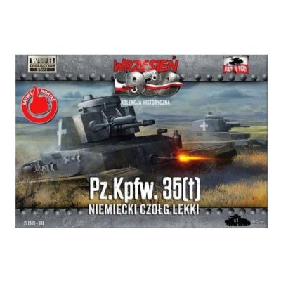 FIRST TO FIGHT Maquette char : Pz.KPFW 35(t) char l&eacute;ger Allemand 