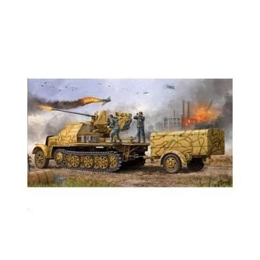 TRUMPETER Maquette FLAC ALLEMAND 3.7CM 37 1/35 -  Maquette militaire - 95T01526