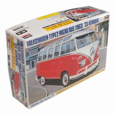 HASEGAWA Maquette  HC 10 Bus Wolkswagen - 1/24 - Maquette de voiture