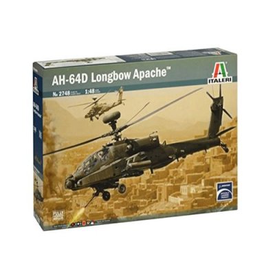 ITALERI Maquette H&eacute;licopt&egrave;re : AH-64D Apache Longbow 
