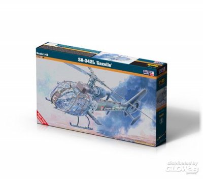 MISTER CRAFT Maquette h&eacute;licopt&egrave;re MisterCraft SA-342L Gazelle- 1/48 - Maquette d'h