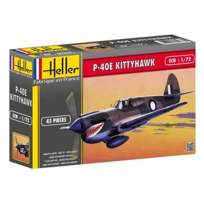 HELLER Maquette  curtiss p- 40 1/72 - Maquette d'avion - HELL80266