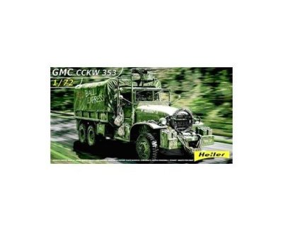 HELLER Maquette  GMC CCKW 353 1/72-1/72 - Maquette militaire