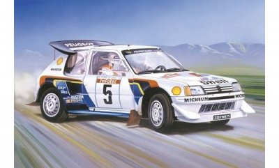 HELLER Maquette  Peugeot 205 EV2- 1/24 - Maquette de voiture