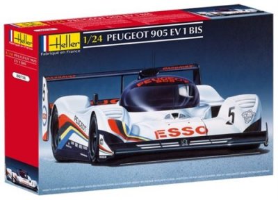 HELLER Maquette  Peugeot 905 1/24- 1/24 - Maquette de voiture