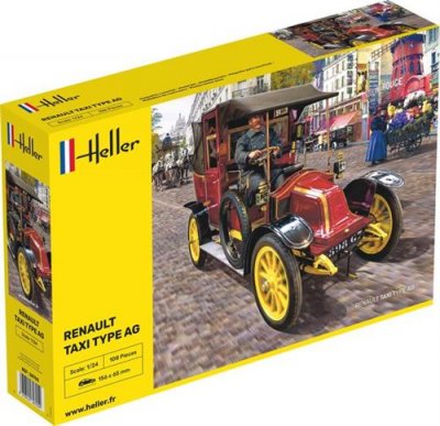 HELLER Maquette  Renault Taxi Type AG- 1/24 - Maquette
