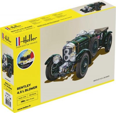 HELLER Maquette  STARTER KIT (Kit de d&eacute;marrage) Bentley Blower- 1/24 -