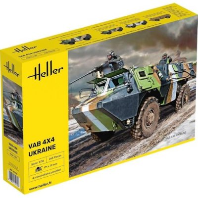 HELLER Maquette  VAB 4 x 4 APC (Version 2023)- 1/35 - Maquette militai