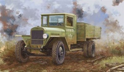  Maquette Hobby Boss Camion sovi&eacute;tique ZIS-5b- 1/35 - Maquette militai