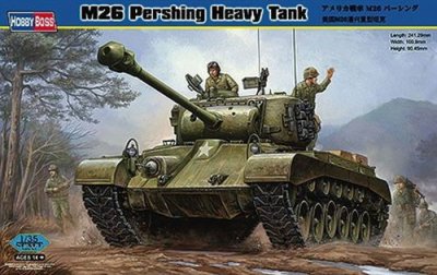 HOBBY BOSS Maquette  Char lourd M26 Pershing - 1/35 - Maquette militai