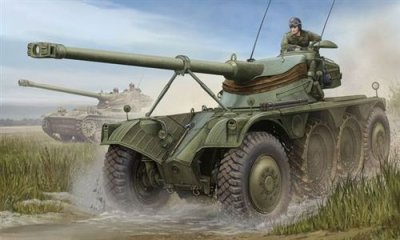 HOBBYBOSS Maquette Hobby Boss EBR-10 : v&eacute;hicule de reconnaissance &agrave; roues fran&ccedil;