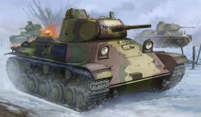 HOBBYBOSS Maquette Hobby Boss Finnish T-50 Tank - 1/35 - Maquette militaire