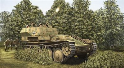HOBBY BOSS Maquette  Flak 38 Pz.Kpfw .38 (t) - 1/35 - Maquette militai
