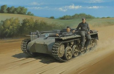  Maquette Hobby Boss German Pz.Kpfw.1 Ausf. A ohne Aufbau 1/35- 1/35 -