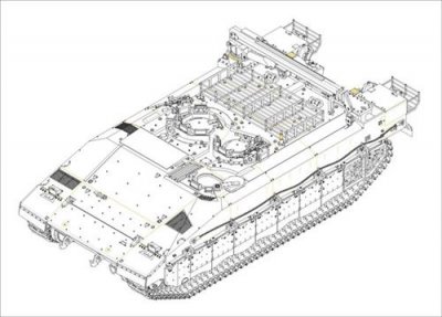 HOBBY BOSS Maquette  Israeli Merkava ARV- 1/35 - Maquette militaire
