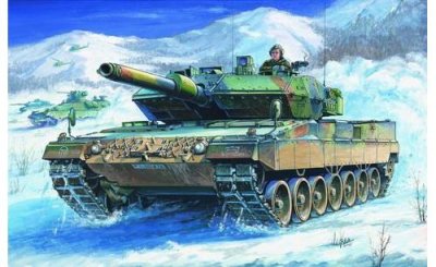 HOBBY BOSS Maquette  Leopard II A6 - 1/35 - Maquette militaire