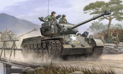 HOBBY BOSS Maquette  M26a1 Char lourd Pershing - 1/35 - Maquette milit