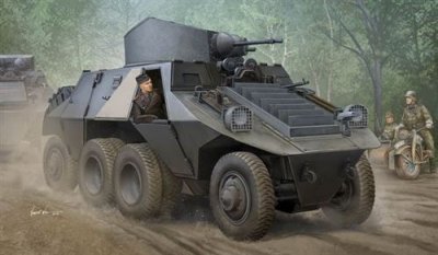  Maquette Hobby Boss M35 Mittlere Panzerwagen (ADGZ-Daimler)- 1/35 - M
