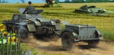 HOBBYBOSS Maquette Hobby Boss Munitionsschlepper auf Pz.Pkfw.I Ausf.A- 1/35 - M