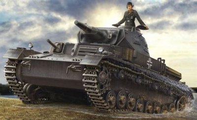  Maquette Hobby Boss Panzer IV Ausf D / TAUCH - 1/35 - Maquette milita