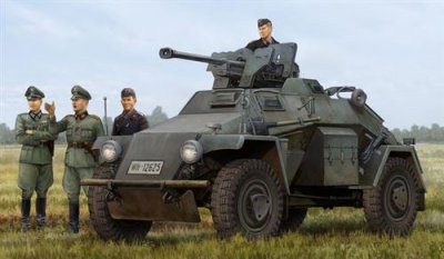 HOBBYBOSS Maquette Hobby Boss Panzerspahwagen-Late - 1/35 - Maquette militaire