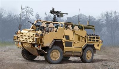 HOBBY BOSS Maquette  Plateforme d'arme haute mobilit&eacute; Jackal 1- 1/35 -
