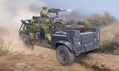 HOBBYBOSS Maquette Hobby Boss RSOV avec lance grenade Mk.19- 1/35 - Maquette mi