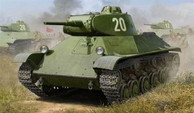  Maquette Hobby Boss Russian T-50 Infantry Tank- 1/35 - Maquette milit