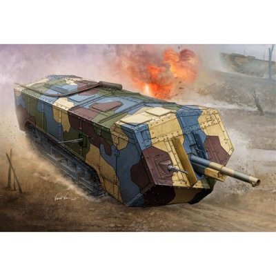 HOBBYBOSS Maquette Hobby Boss Saint Chamond Medium - 1/35 - Maquette militaire