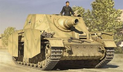 HOBBY BOSS Maquette  Sd. Kfz.166 Brummbar - 1/35 - Maquette militaire