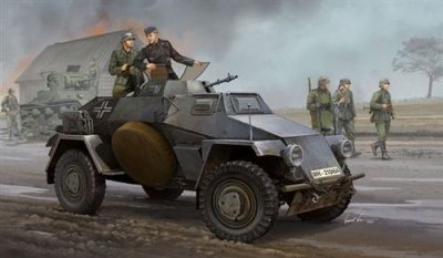  Maquette Hobby Boss SD.Kfz.221 (3rd Serie)- 1/35 - Maquette militaire