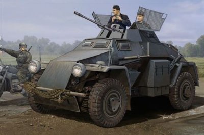 HOBBYBOSS Maquette Hobby Boss Sd.Kfz.222 Leichter Panzersp&auml;hwagen (3&egrave;me s&eacute;rie)-