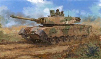 HOBBY BOSS Maquette  South African Olifant Mk.2 MBT- 1/35 - Maquette m