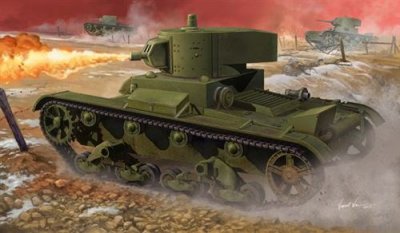 HOBBYBOSS Maquette Hobby Boss Soviet OT-130 Tank 1/35- 1/35 - Maquette militair