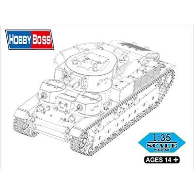 GENERIQUE Maquette Hobby Boss Soviet T-28 Medium Tank - 1/35 - Maquette militai