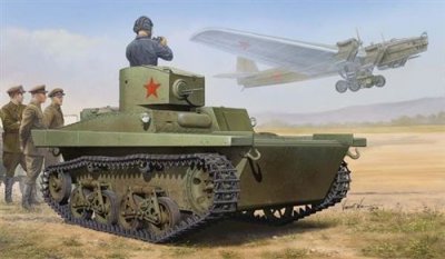 HOBBYBOSS Maquette Hobby Boss Sovi&eacute;tique T-37B Amphibies Light Tank- - Maquette