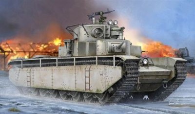 HOBBY BOSS Maquette  T-35 Heavy Tank avt 1938- 1/35 - Maquette militai