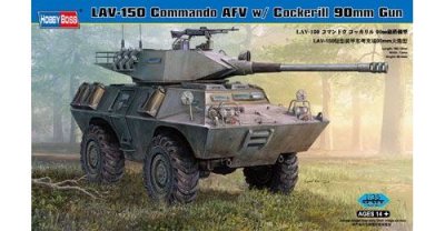 HOBBY BOSS Maquette  V-150S Commando APC 90mm Cockerill gun - 1/35 - M